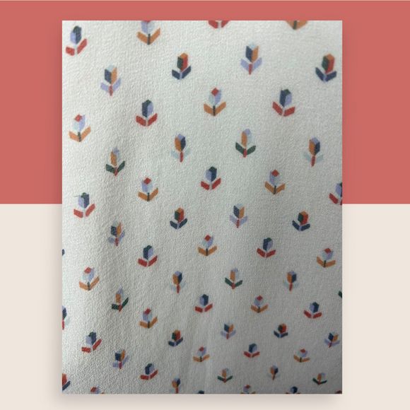 💐 TORY BURCH SILK POLKA DOT LAYERED TANK BLOUSE CREAM SIZE 4 AS IS - Picture 3 of 7